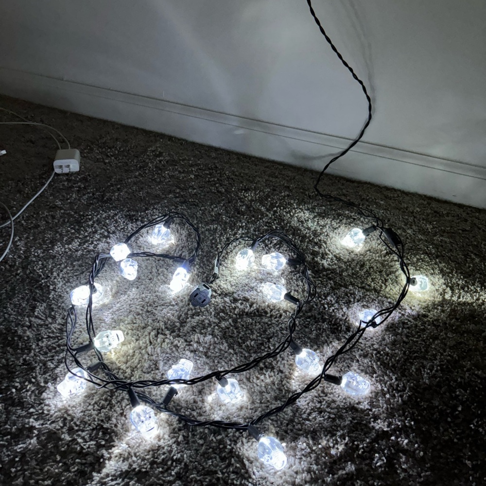 🚨🌟HOST PICK!🚨🌟Halloween Skull String Lights 8 ft 🎃  👻